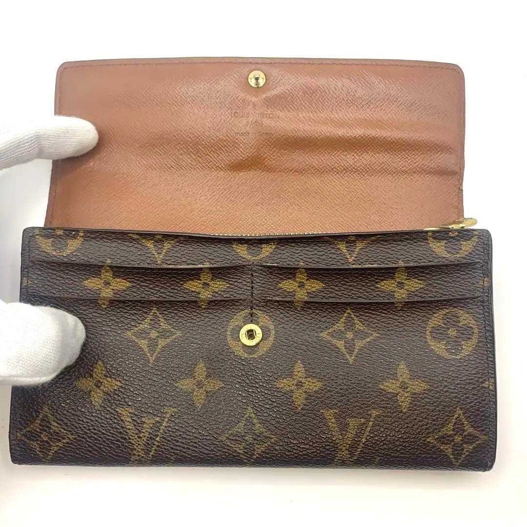 ルイヴィトン 長財布 ポルトフォイユ モノグラム 二つ折り財布 財布 折り財布