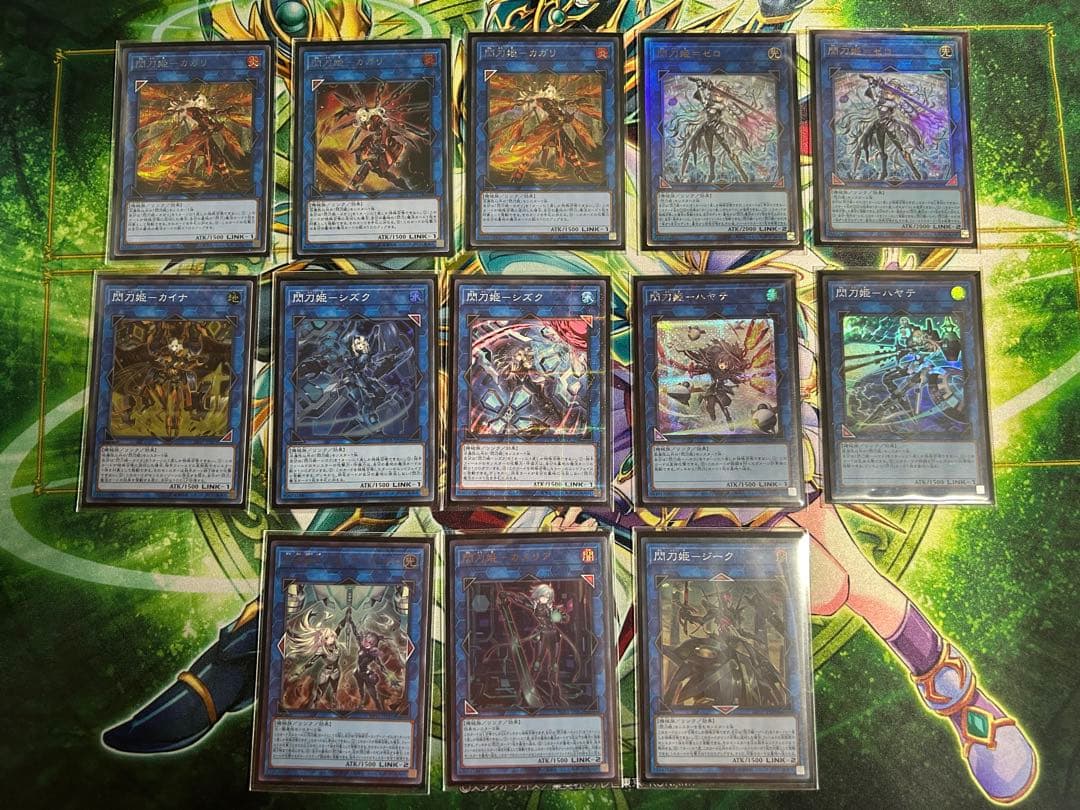 遊戯王　閃刀姫デッキパーツ　イラスト違い　シク有り