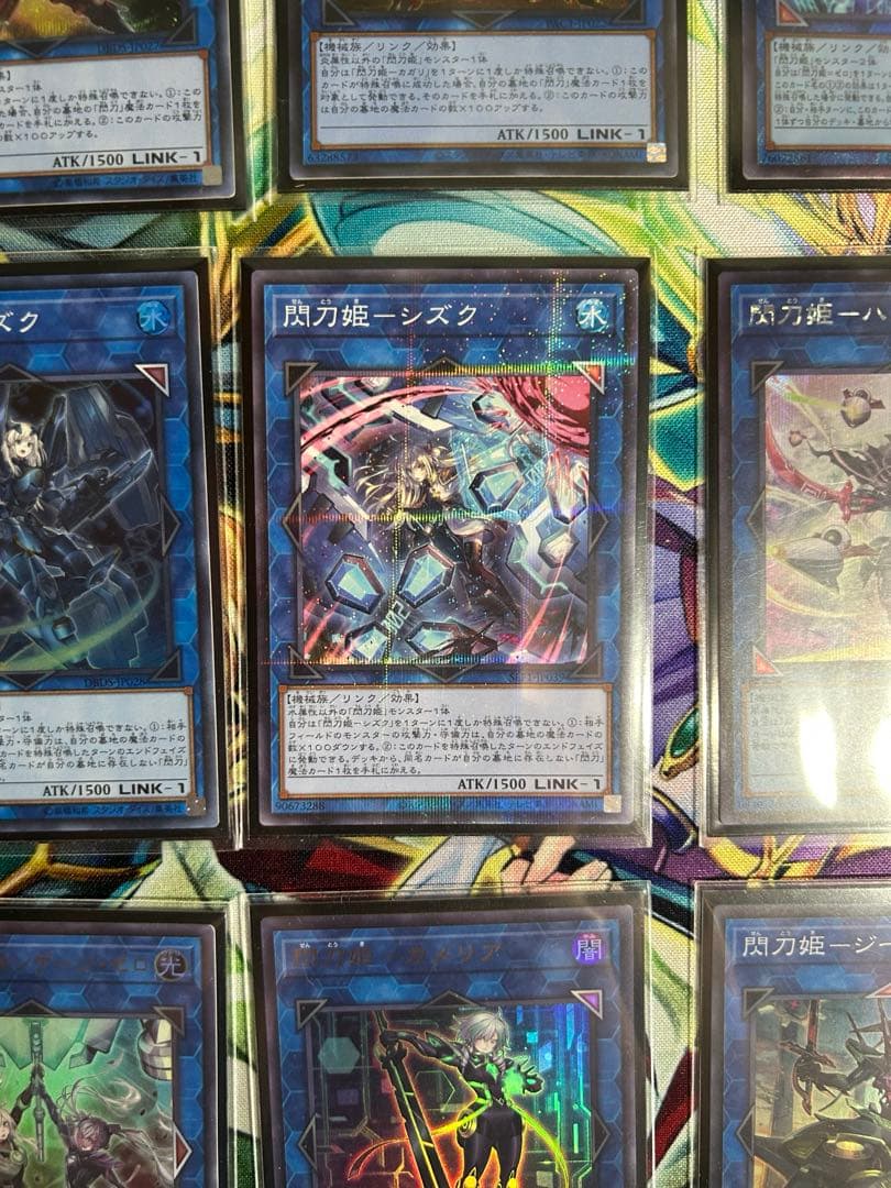遊戯王　閃刀姫デッキパーツ　イラスト違い　シク有り