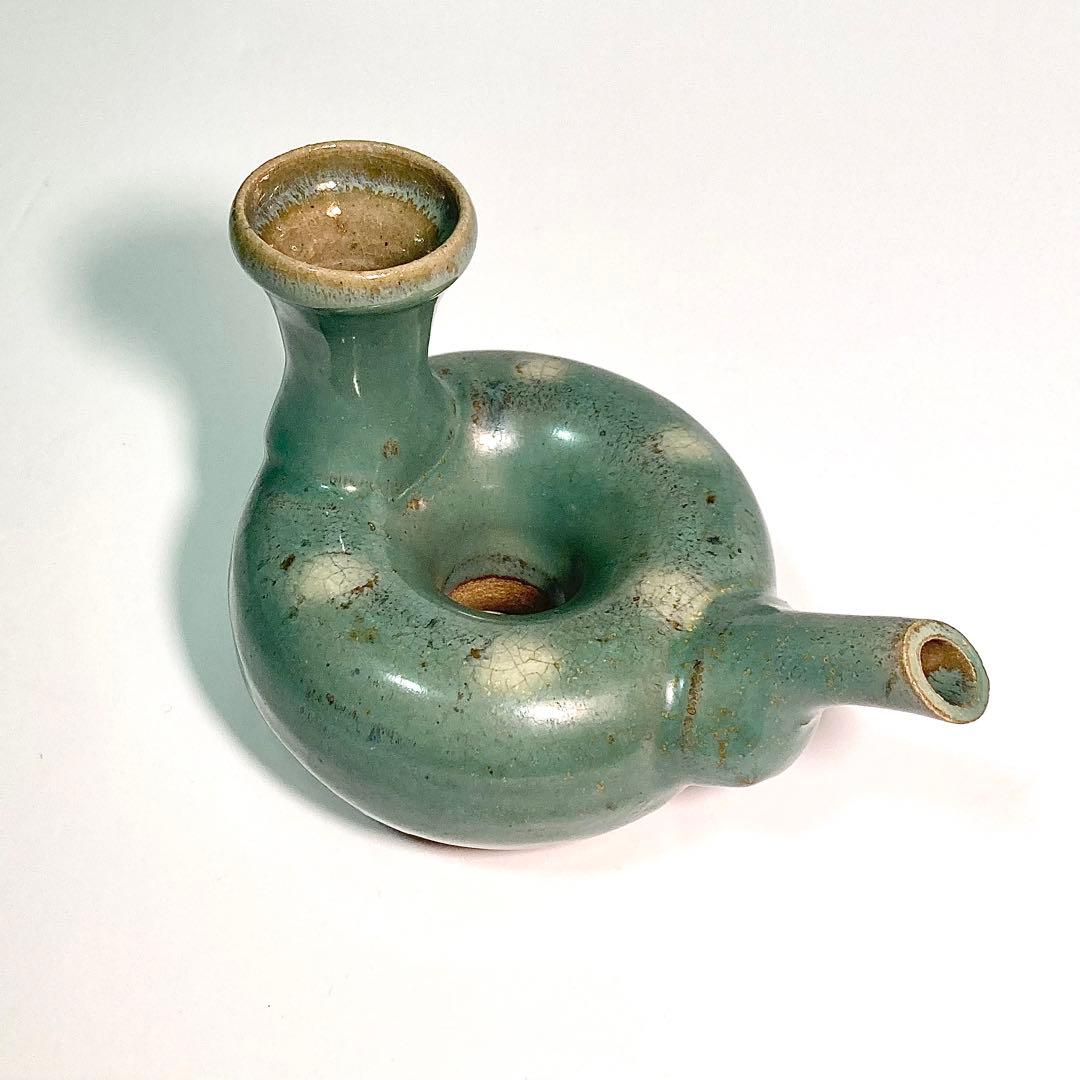 急須とドーナツのハーフ／オブジェ