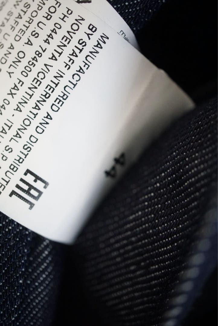 美品 100着限定 Maison Margiela デニム 八の字 ライダース