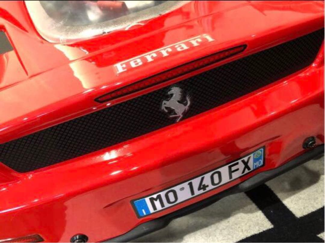 電動乗用 フェラーリ キッズカー レッド 未使用品 美品