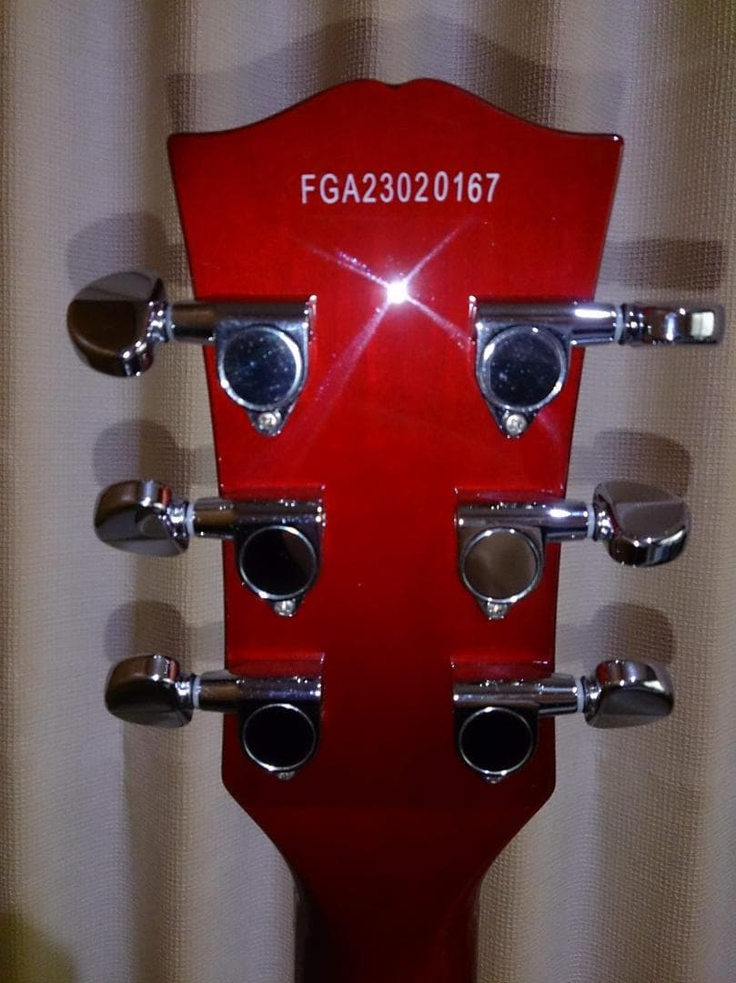 【ハードケース付属】 Burny SRSA65 ES-335タイプ