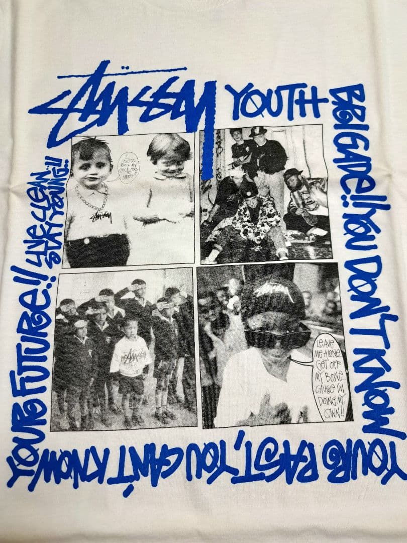 【新品・M】STUSSY 天王寺 ミオ チャプト 限定 T ／ 白