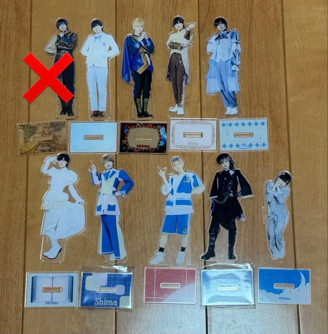 ナナクロニクル しま アクスタ チェキ ハピカ