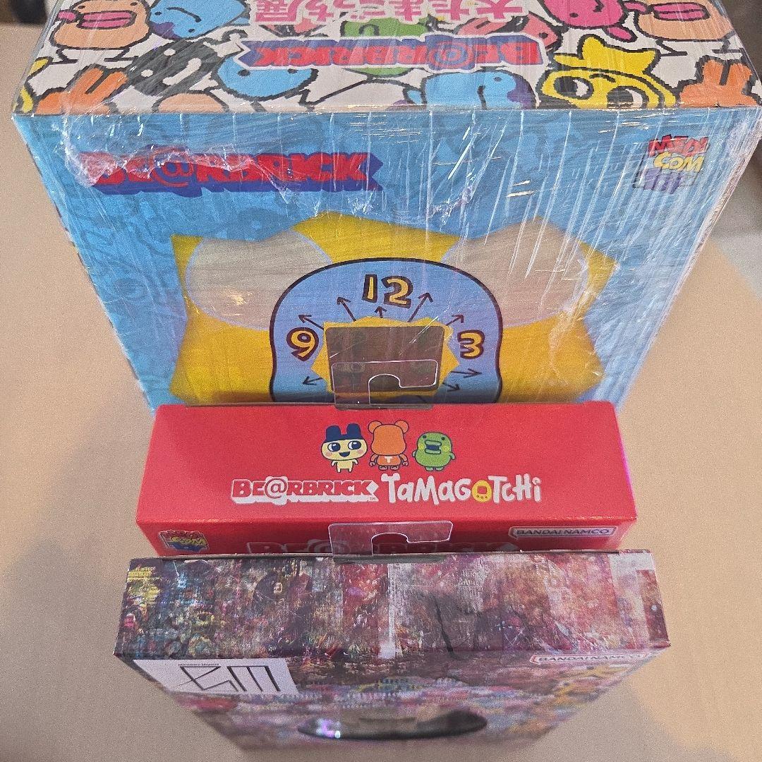 完全確実未開封品 400% ベアブリック×たまごっち　3セット