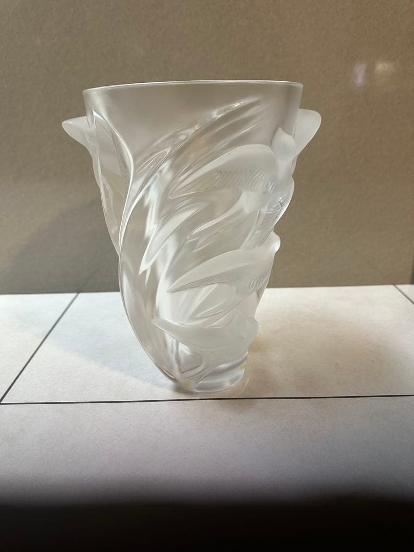 3-1017 ラリック 花瓶 マルティネット Martinets フラワーベース