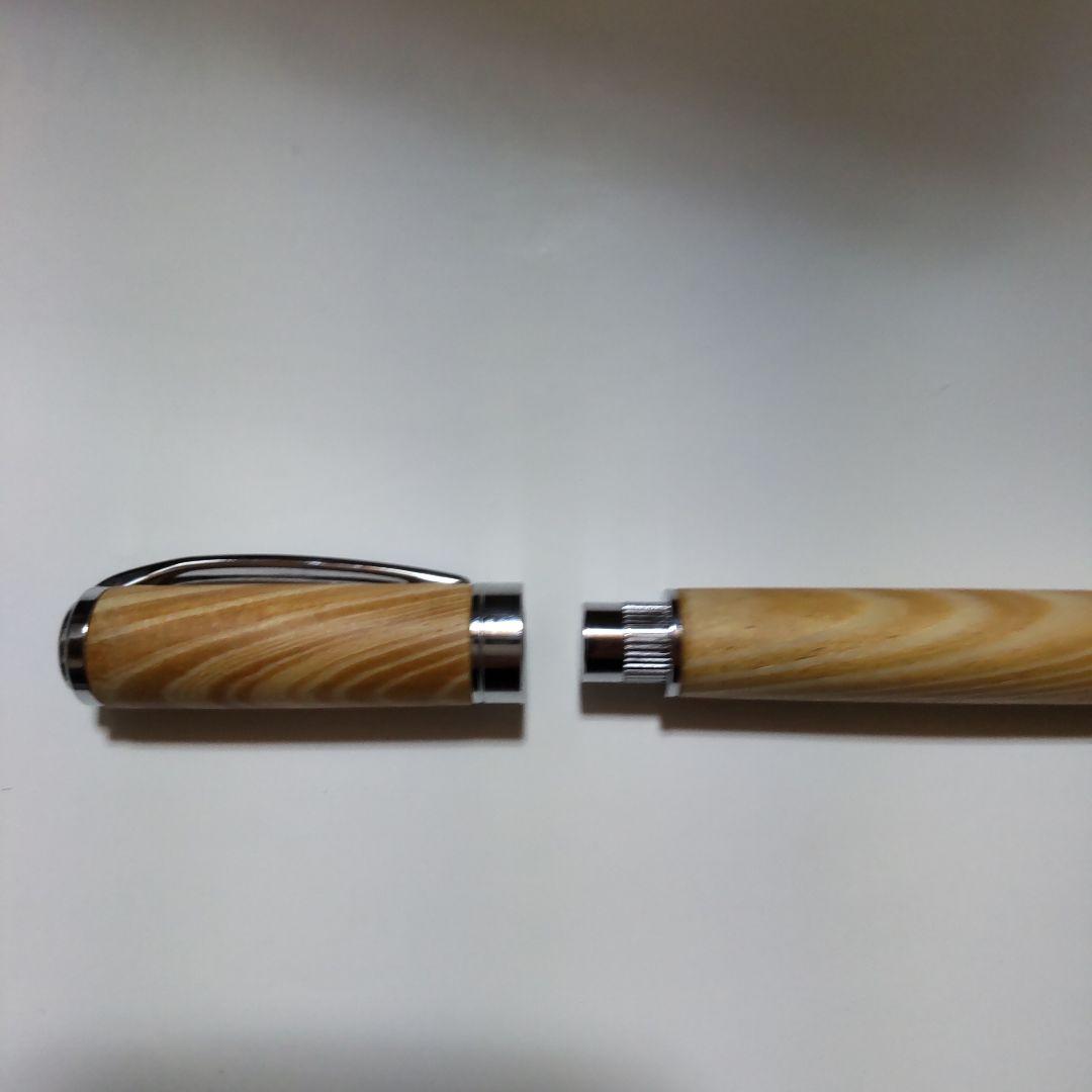 手作り万年筆 屋久杉 イリジウムポイント