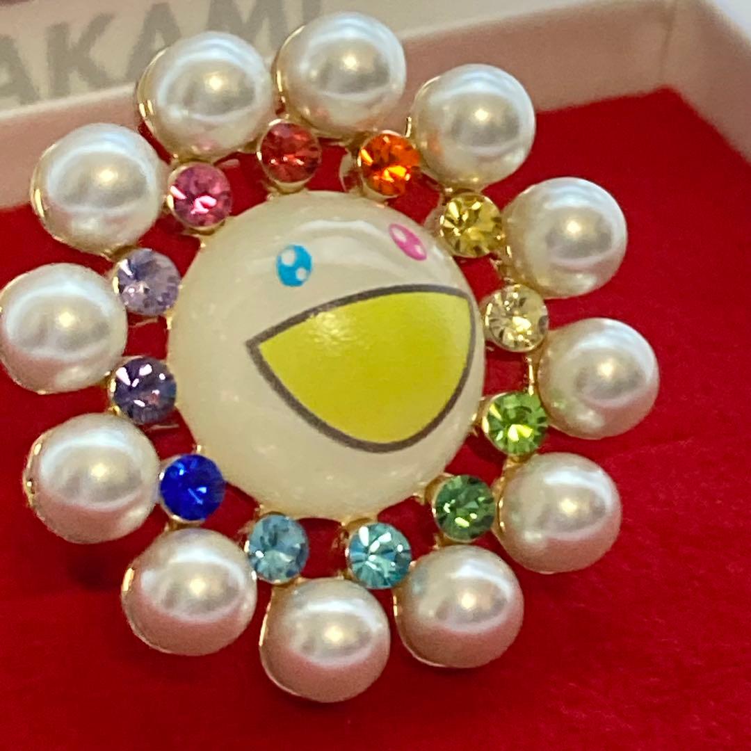 【新品】Liquem 村上隆 コラボ リング パールフラワー