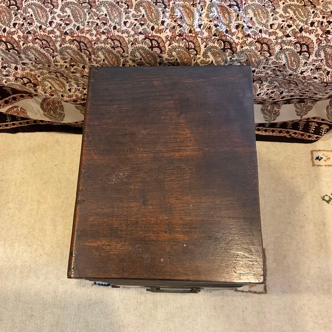 1080【手造り文机】折りたたみ式 年代物