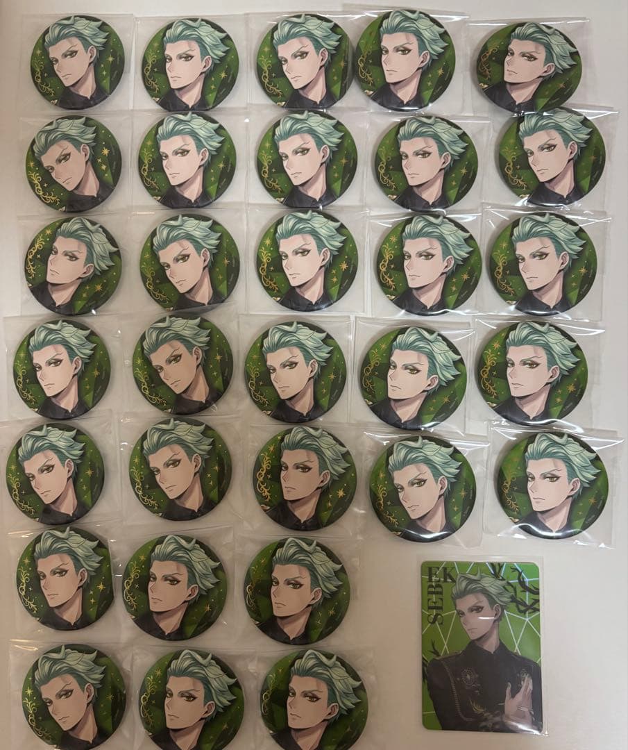 セベク ブレイジングジュエル 缶バッジ カード