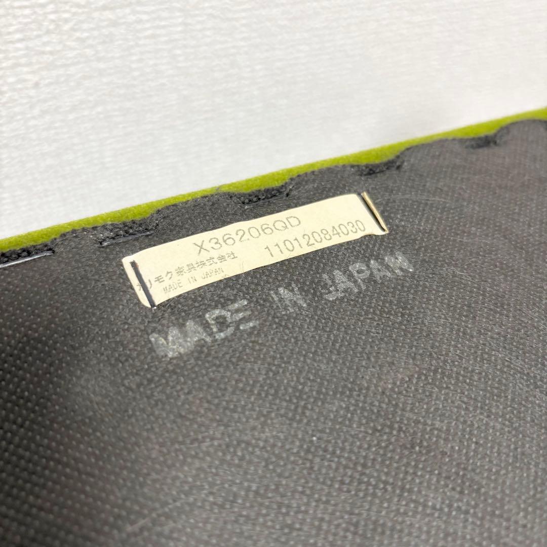 【美品】KARIMOKU60★カリモク★オットマン★モケットグリーン★