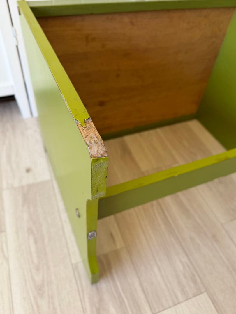 ③テーブル 昭和レトロポップ ソファ テーブル セット グリーンストライプ