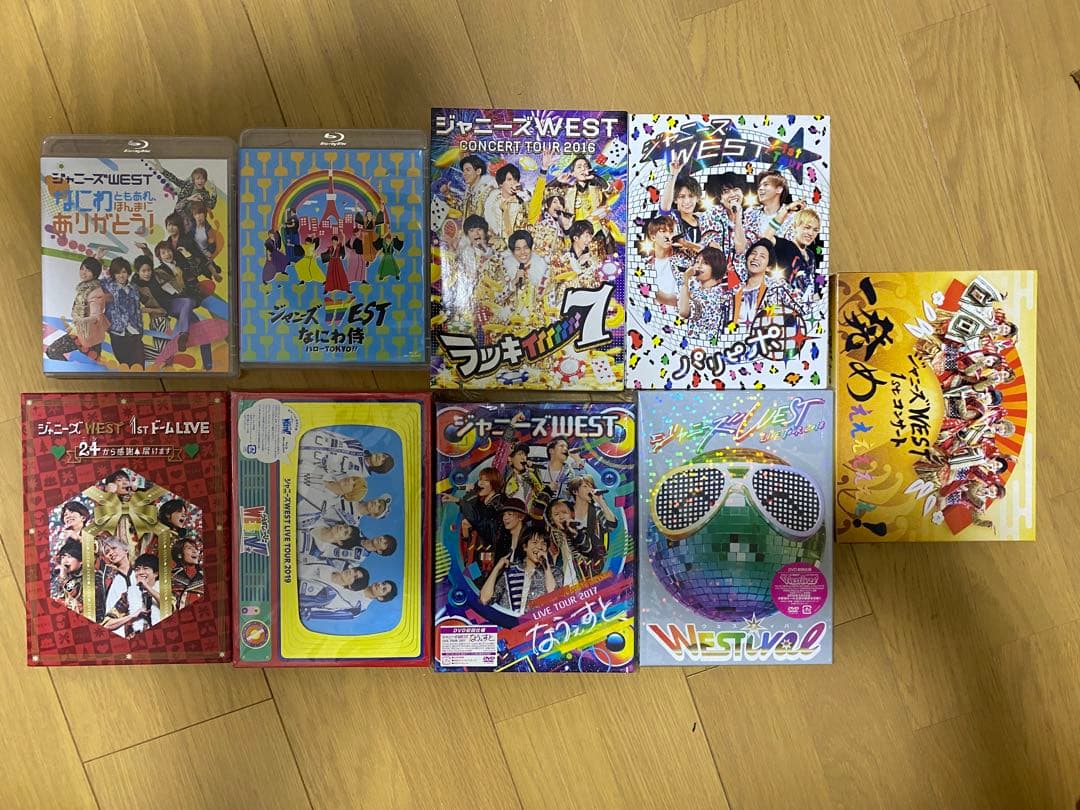 ジャニーズWEST DVD Blu-ray 9点セット