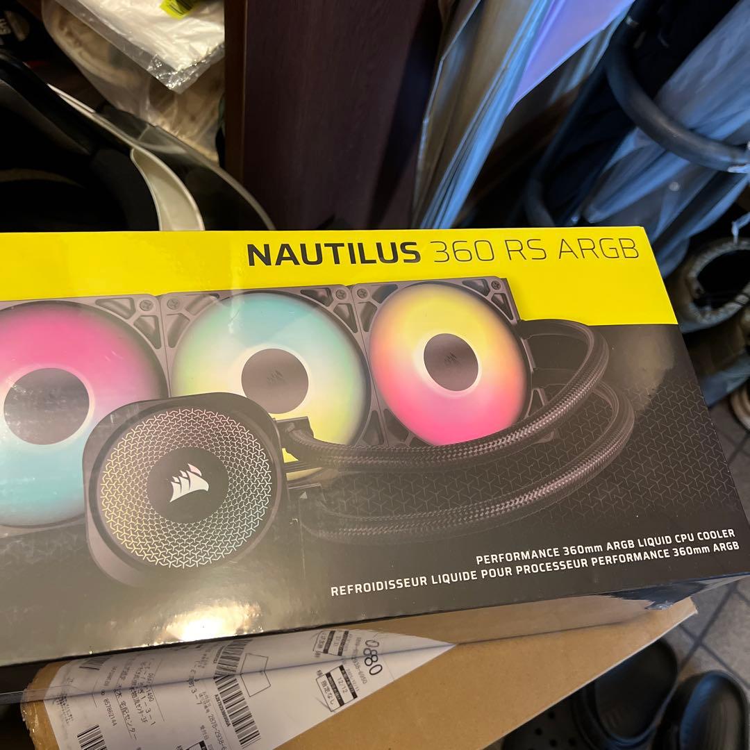 【新品未開封】CORSAIR NAUTILUS 360 RS ARGB