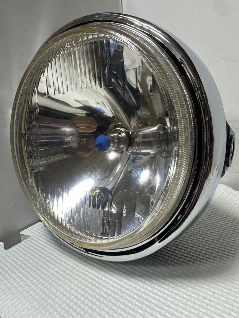 当時物IPF凹みレンズ付きヘッドライトASSY/シビエマーシャルCIBIE