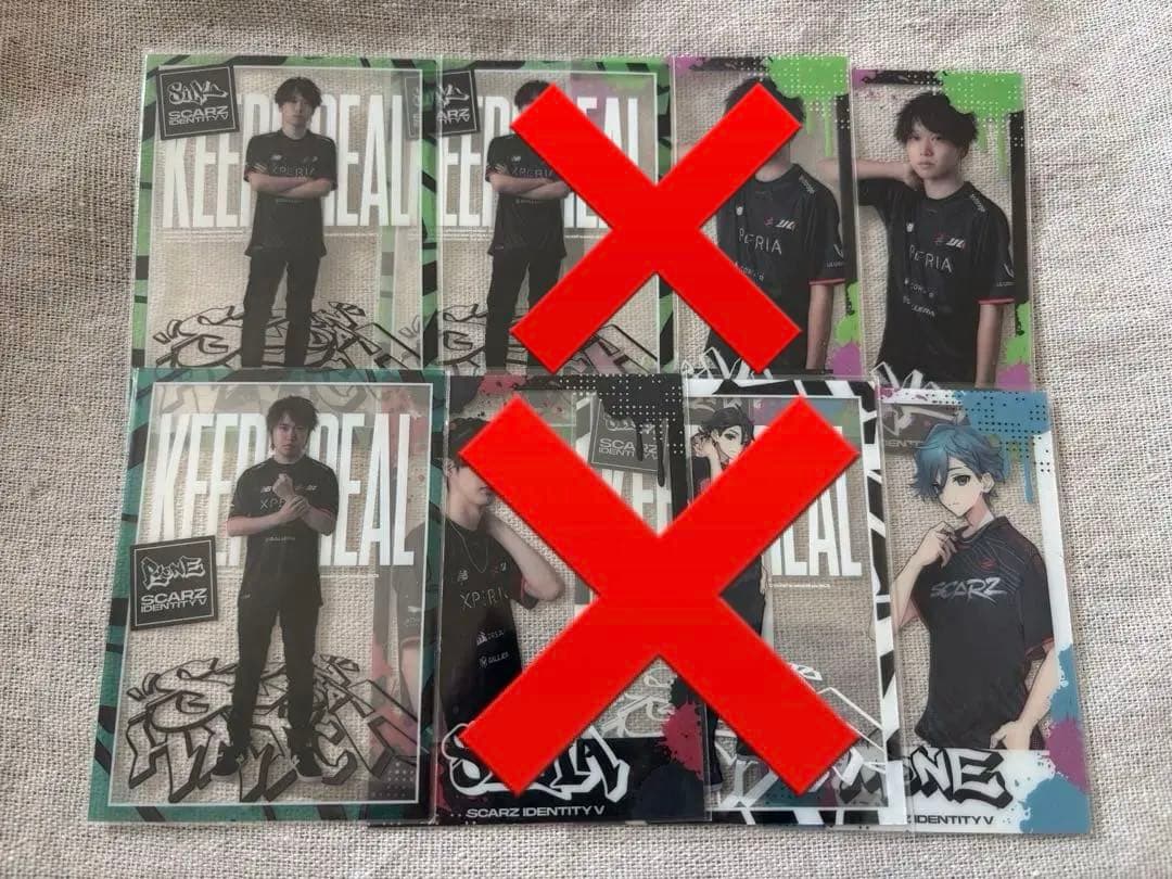 SCARZ スカーズ クリアカード チェキ