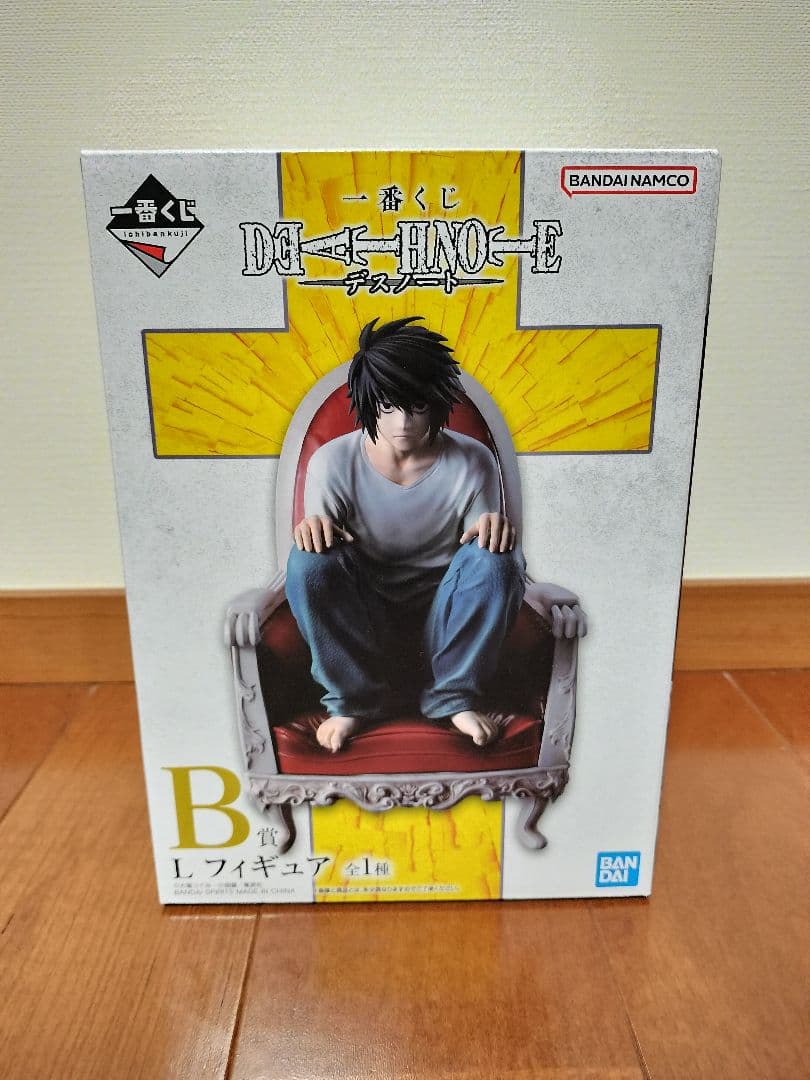 新品未開封 一番くじ DEATH NOTE デスノート B賞 L フィギュア