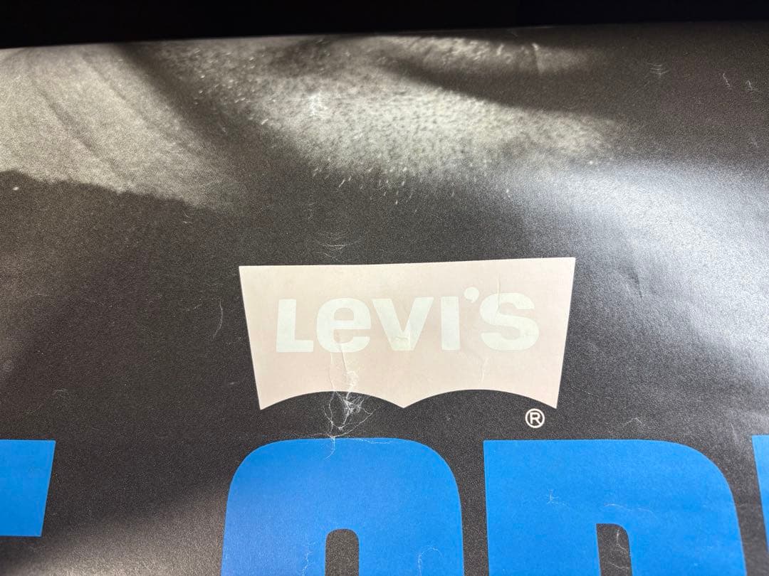 【お見逃し無く】THE ORIGHN Levi's販促用特大ポスター