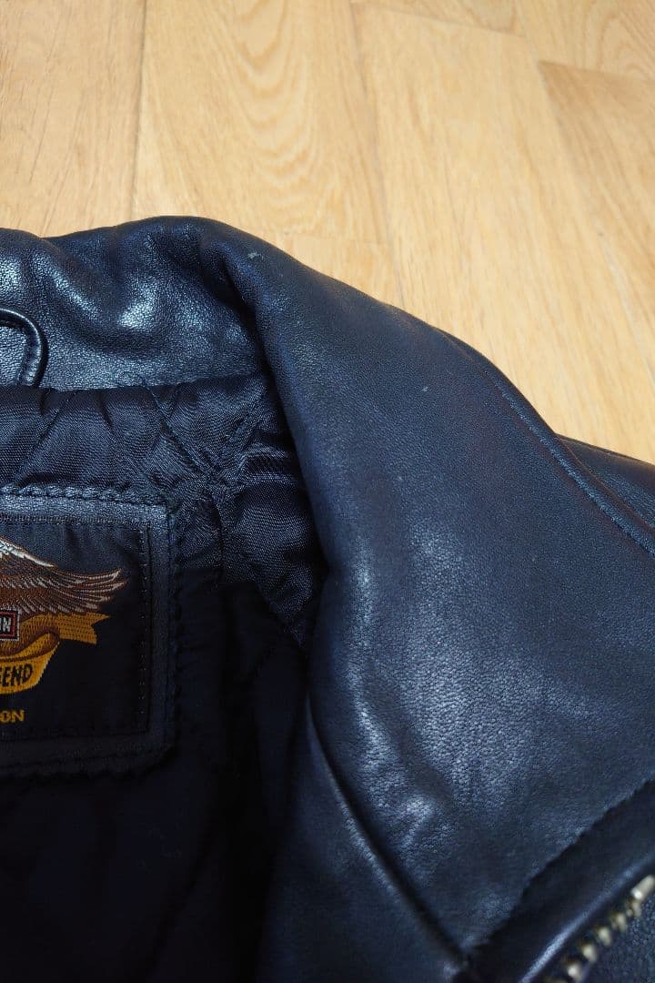 Harley-Davidson ハーレーダビッドソン レザーライダースジャケット