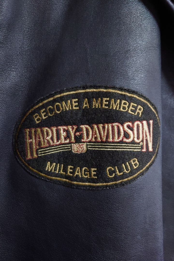 Harley-Davidson ハーレーダビッドソン レザーライダースジャケット