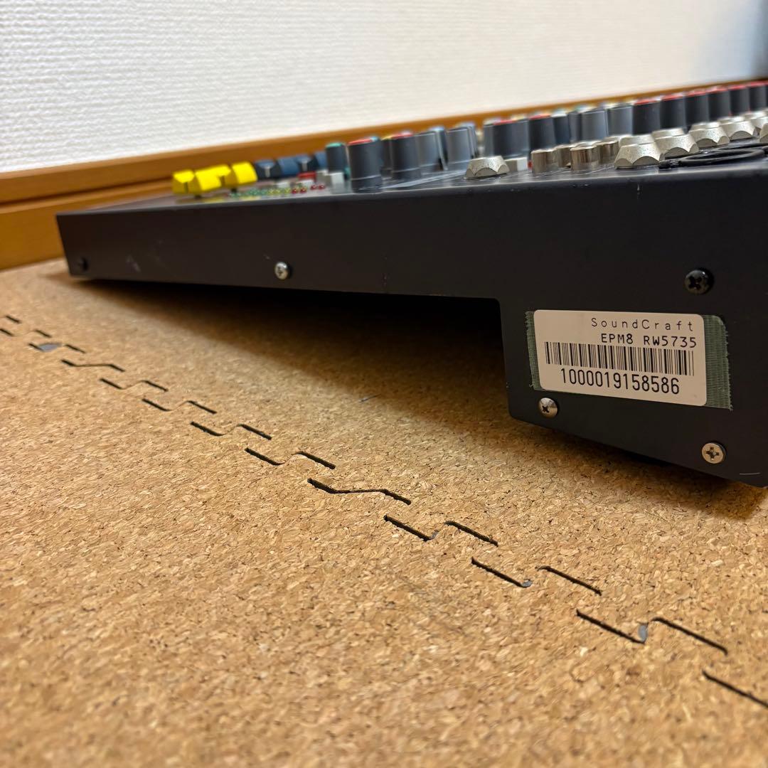 【良品】SOUNDCRAFT EPM8 アナログミキサー 動作品 本体のみ