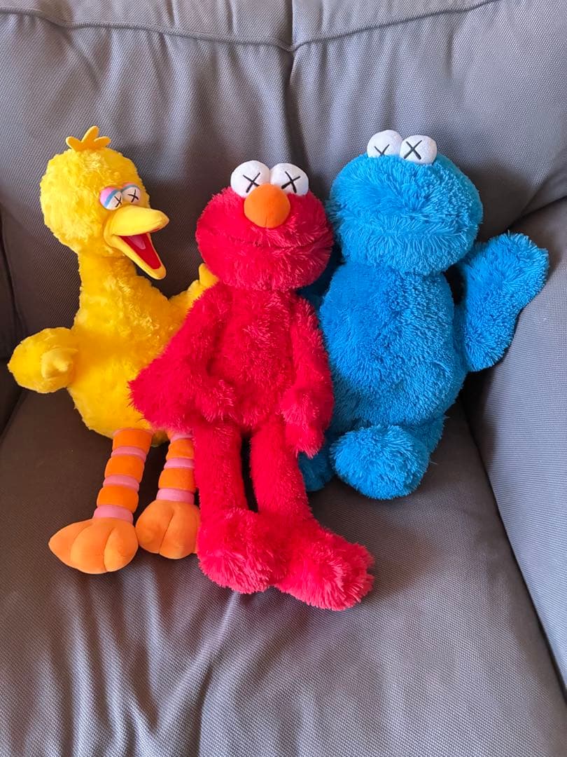 KAWS セサミストリート ぬいぐるみセット ユニクロ カウズ　セサミ