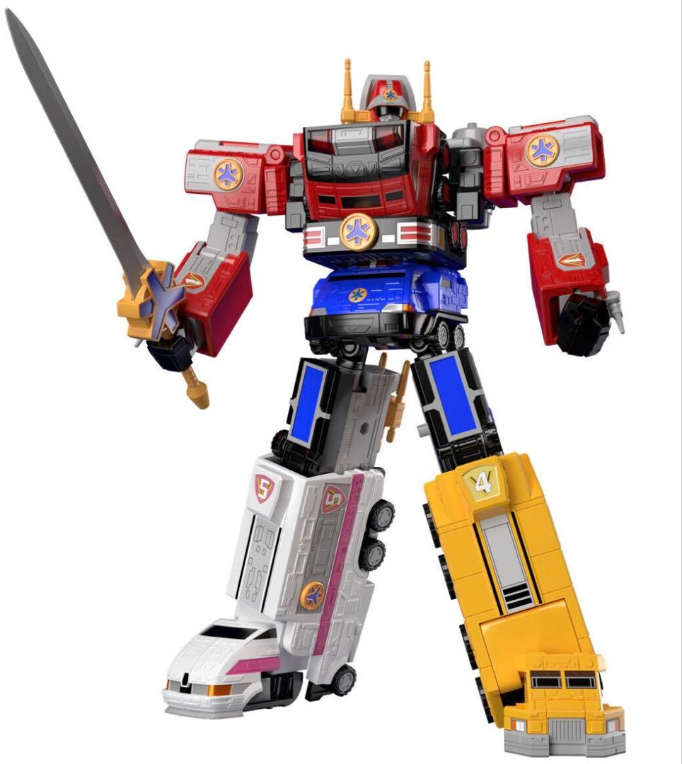 スーパーミニプラ　救急戦隊ゴーゴーファイブ　4体セット　ビクトリーロボ