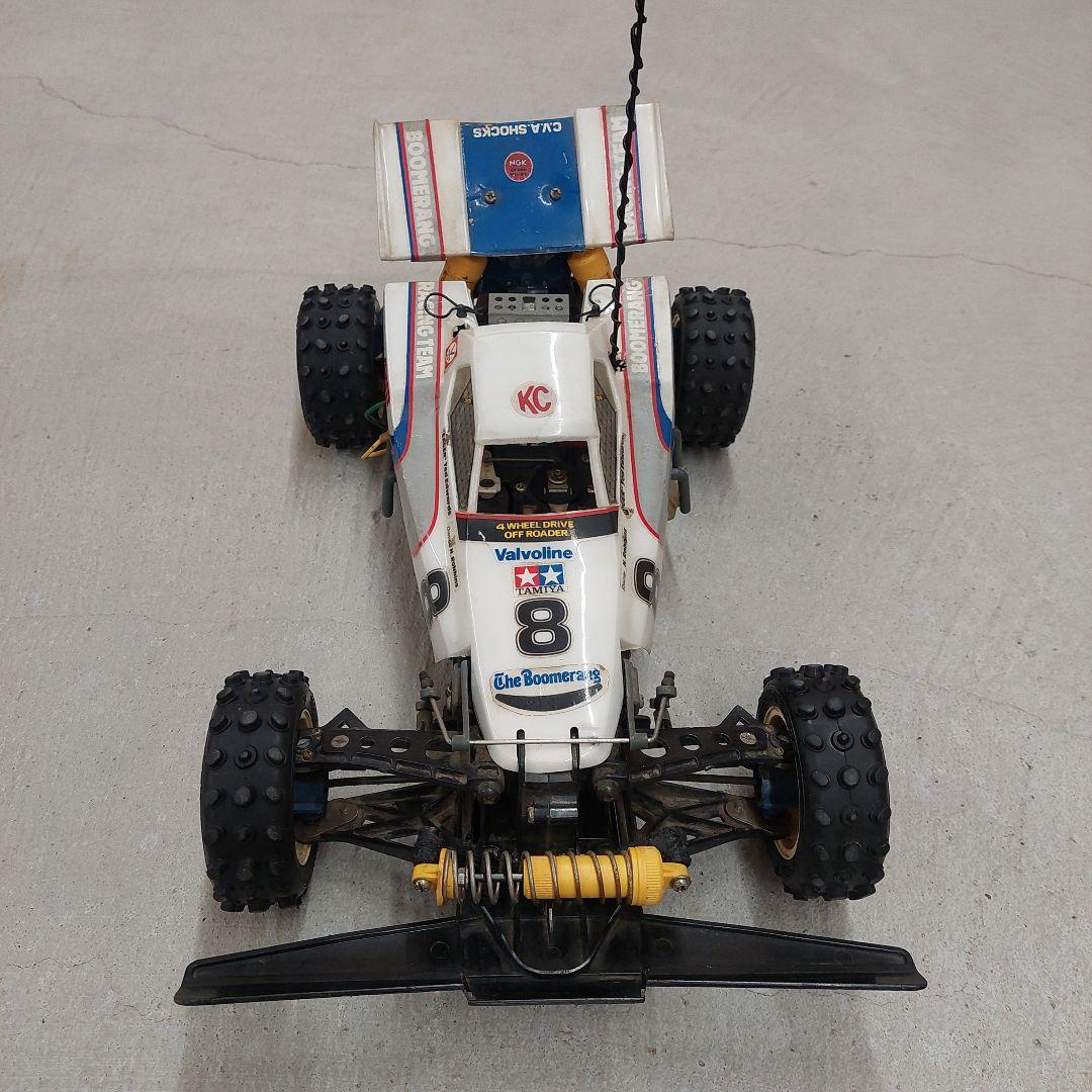 当時物タミヤRCカー ブーメラン4WDサンワプロポ バッテリー急速充電器セット