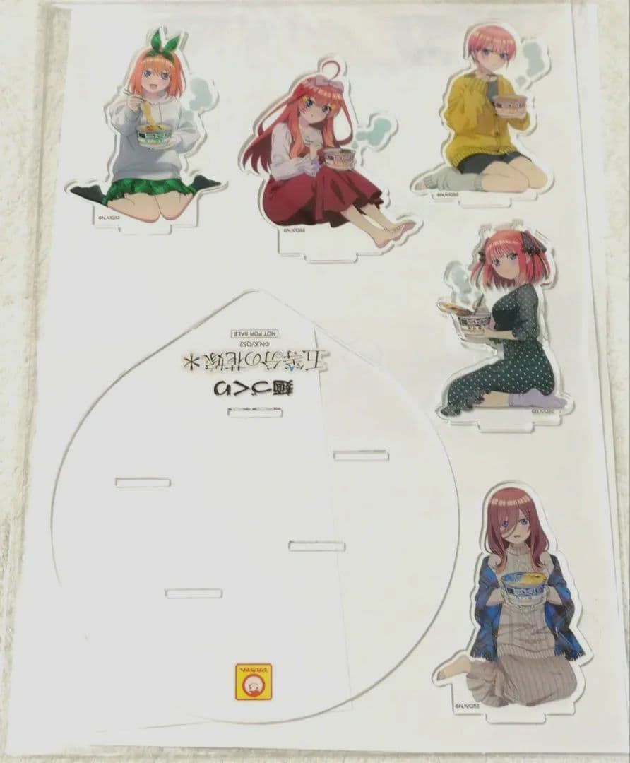 麺づくり　五等分の花嫁　オリジナルアクリルスタンド