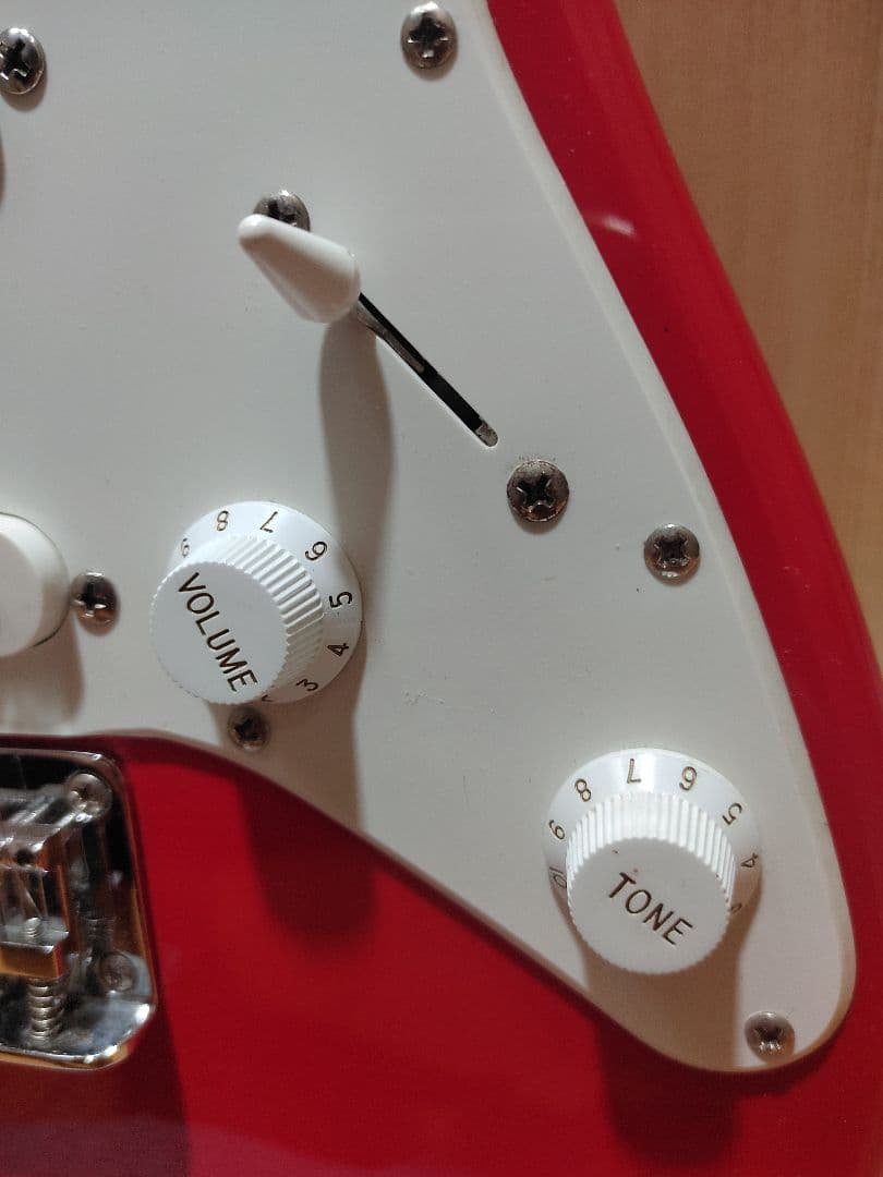 Squier ストラトキャスターミニ　ソフトケース付き 中古品