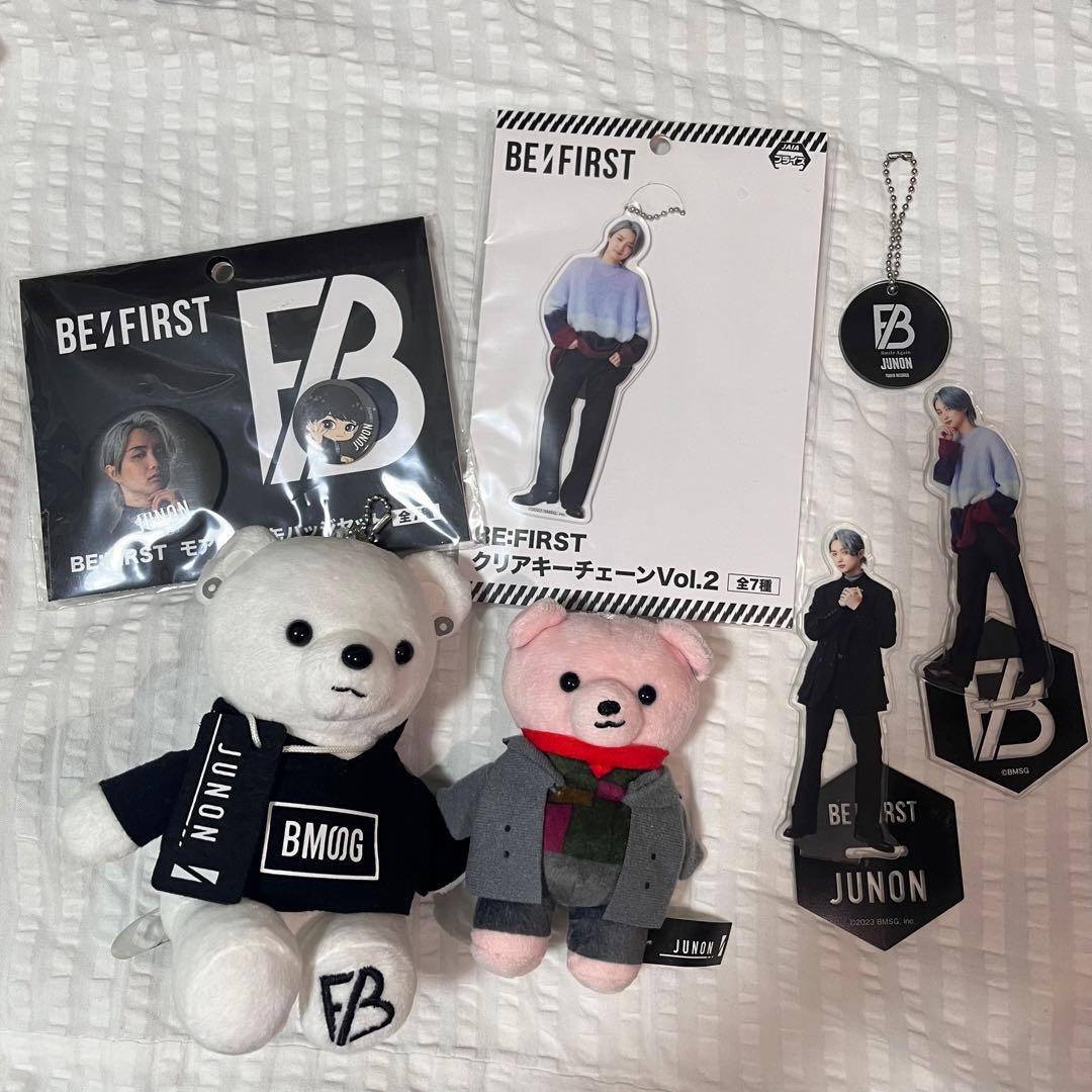BE:FIRST JUNON ぬいぐるみ　アクスタ　セット　トレカ付き