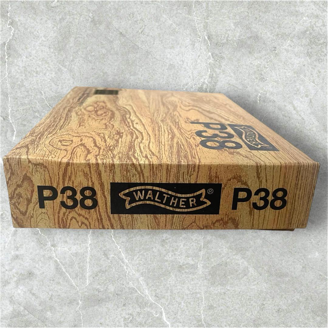 【10日まで限定価格】マルゼンワルサーP38 ガスブローバックモデル ブラック