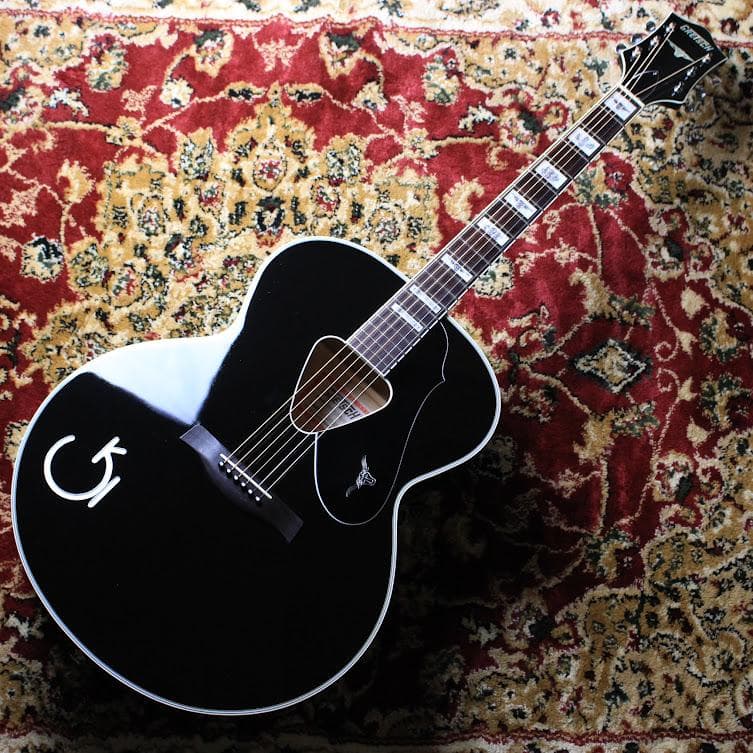 グレッチ GRESTCH アコースティックギター ブラック ハードケース付き
