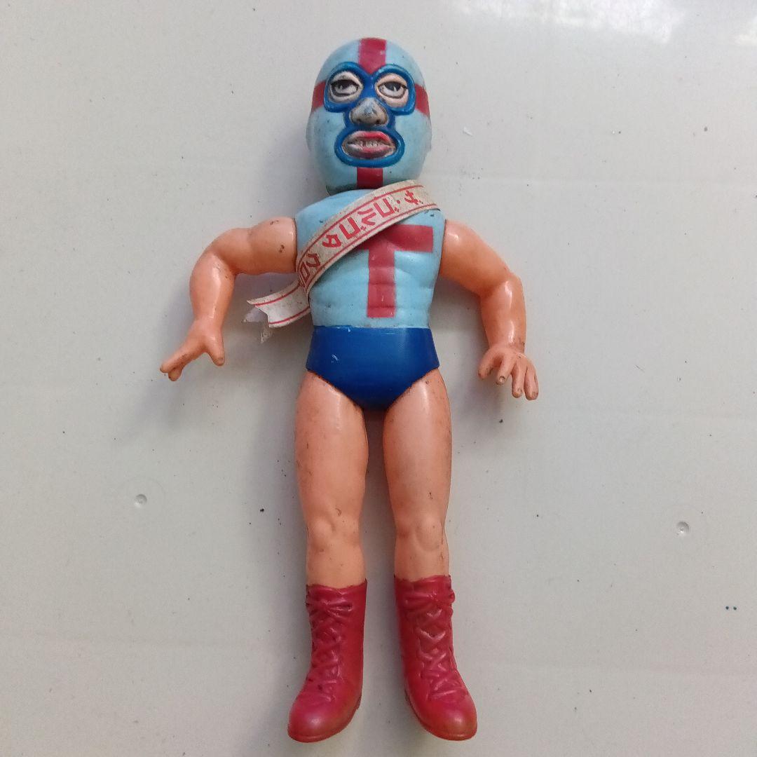 昭和レトロ 中嶋製作所 タイガーマスク ソフビ ゴルゴタクロス デビルスパイダー