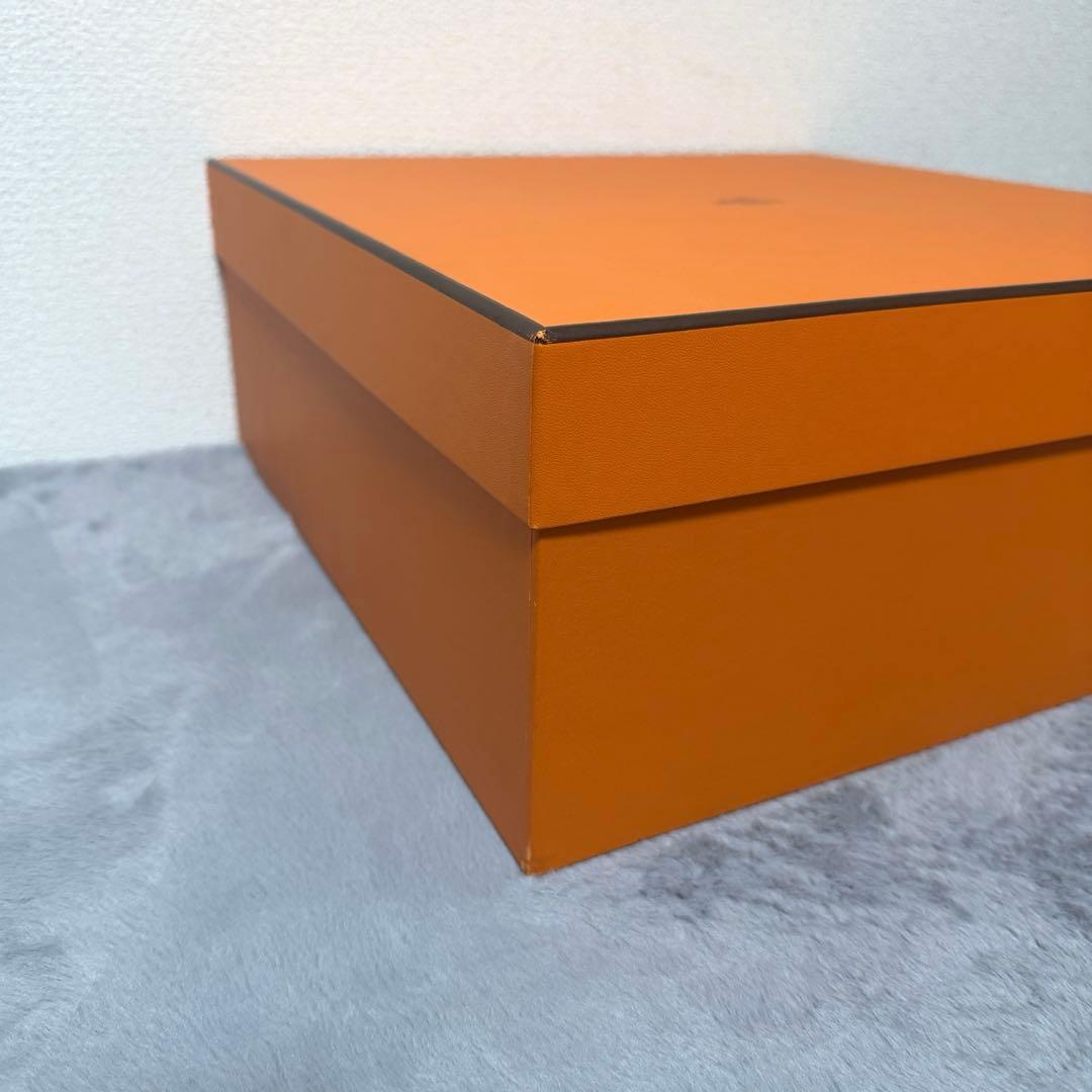 【美品】【一角破れあり】HERMES エルメス　バーキン30空箱 正方形