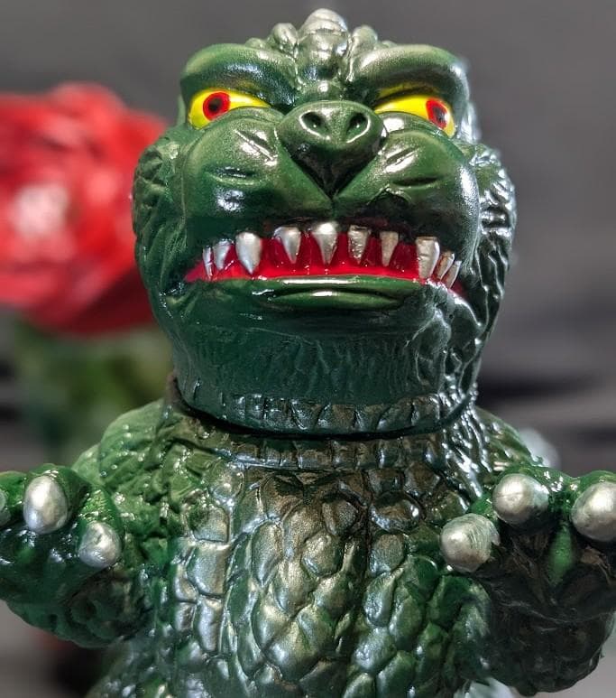 ゴジラ＆ビオランテ（トイパイレーツ）怪獣プロジェクトNR　ソフビ２体セット