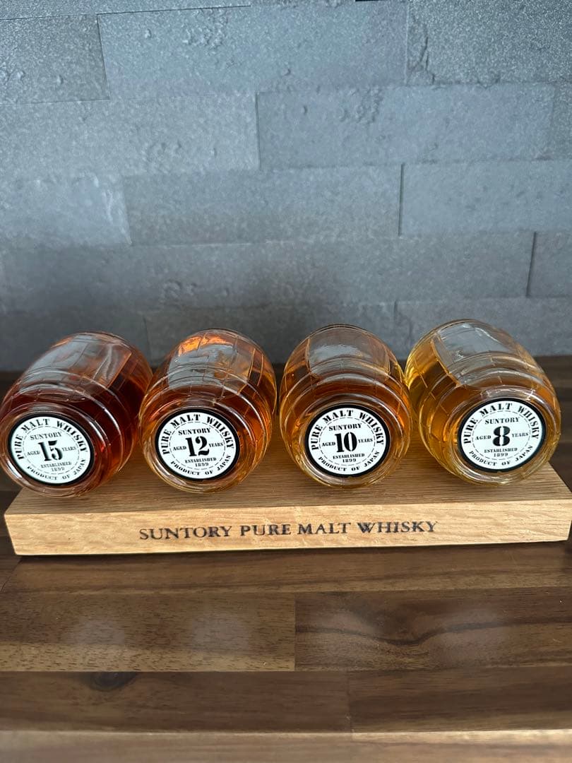サントリーウィスキーピュアモルトエイジングセット山崎50ml付き