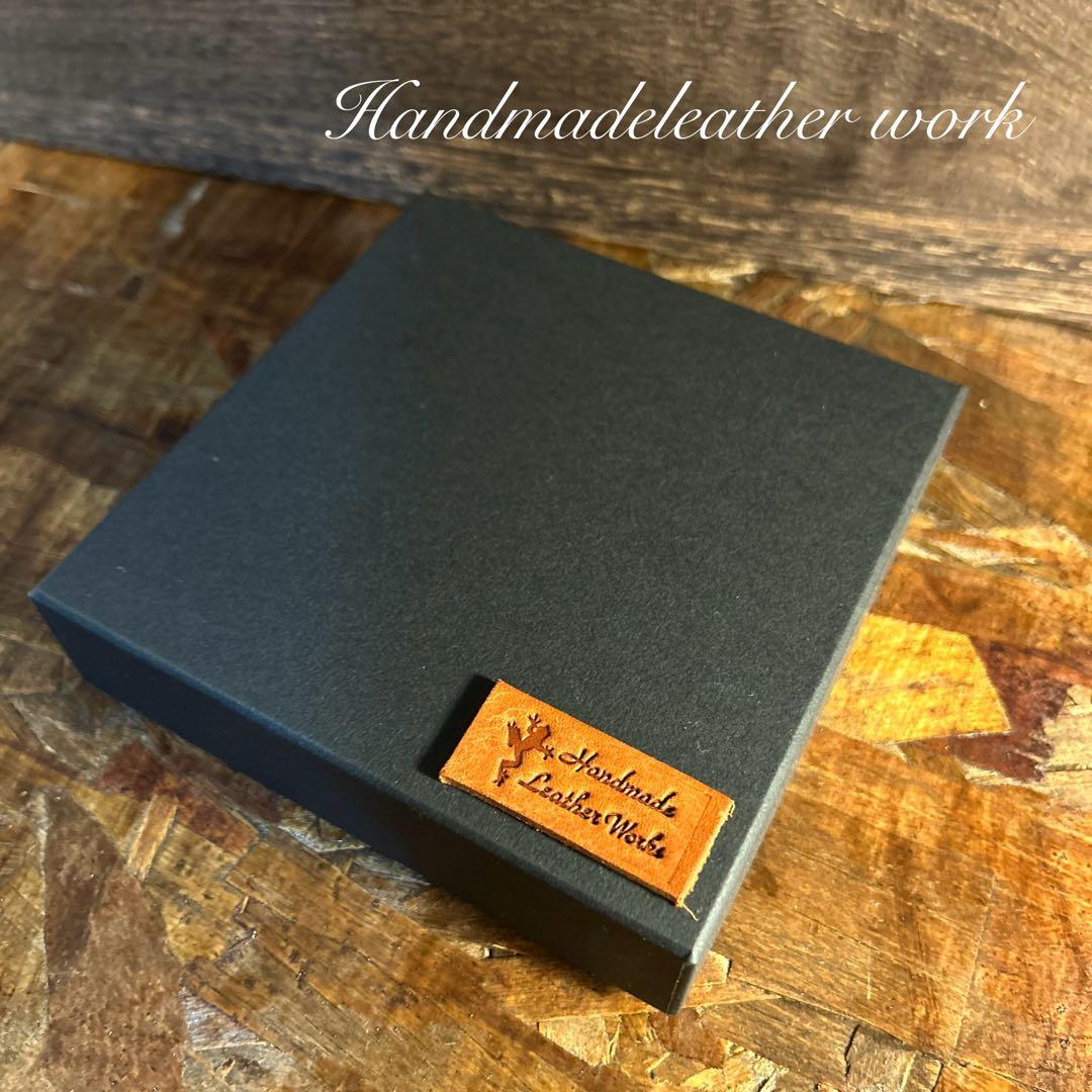 新品　総手縫　イタリア製本革プエブロレザー　ウォレット　プレゼントにも最適！