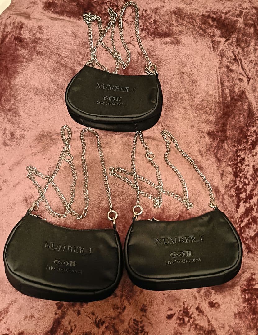 Number_i ショルダーポーチ　3個セット