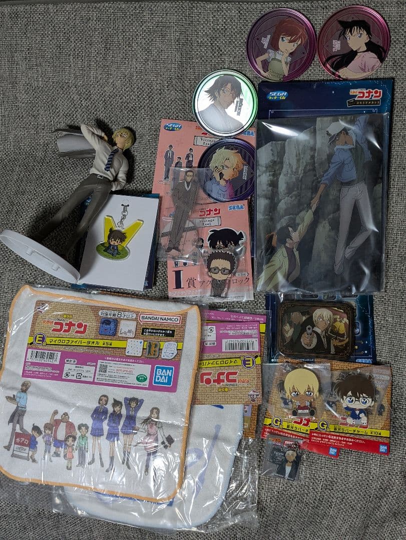 名探偵コナン フィギュアとグッズセット