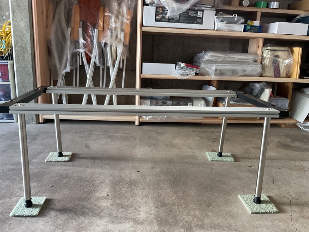 IGT アイアングリルテーブル フレーム ロング ３点セット スノーピーク