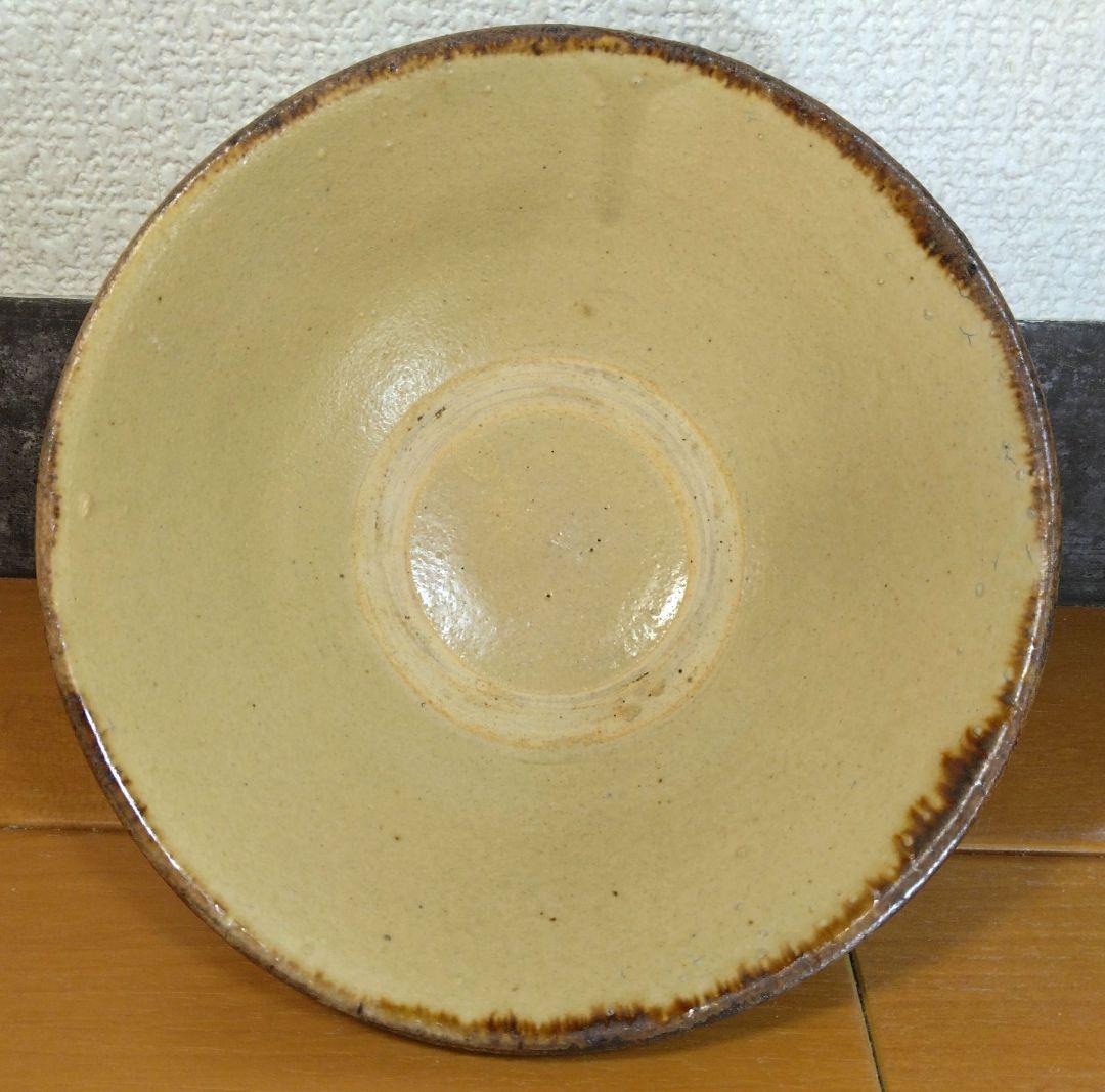 人間国宝 金城次郎 海老魚紋茶碗 栞 共箱 美品 壺屋焼 壷屋焼 やちむん 笑魚