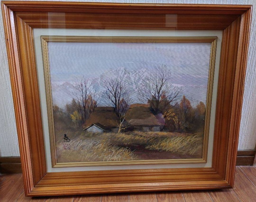 榎本 良一 （鹿島槍） 真筆水彩画 絵画 油絵 山岳