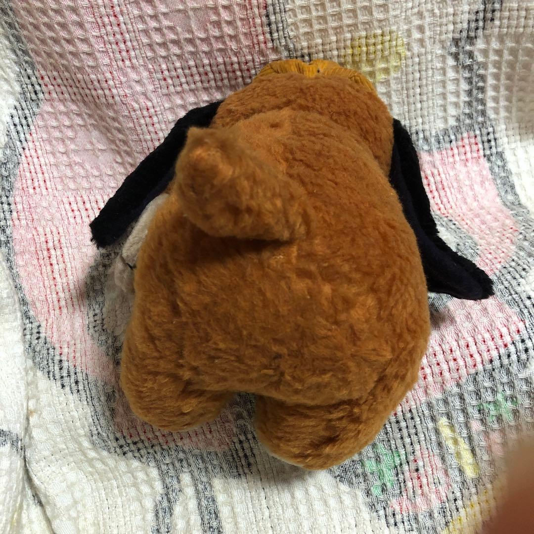 昭和レトロ　ヴィンテージ 犬　ぬいぐるみ　中古品　メーカー名不明