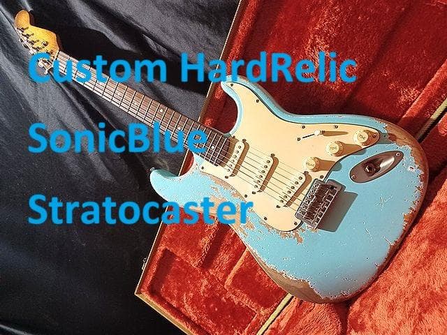 ★Custom HardRelic SonicBlue Stratocaster