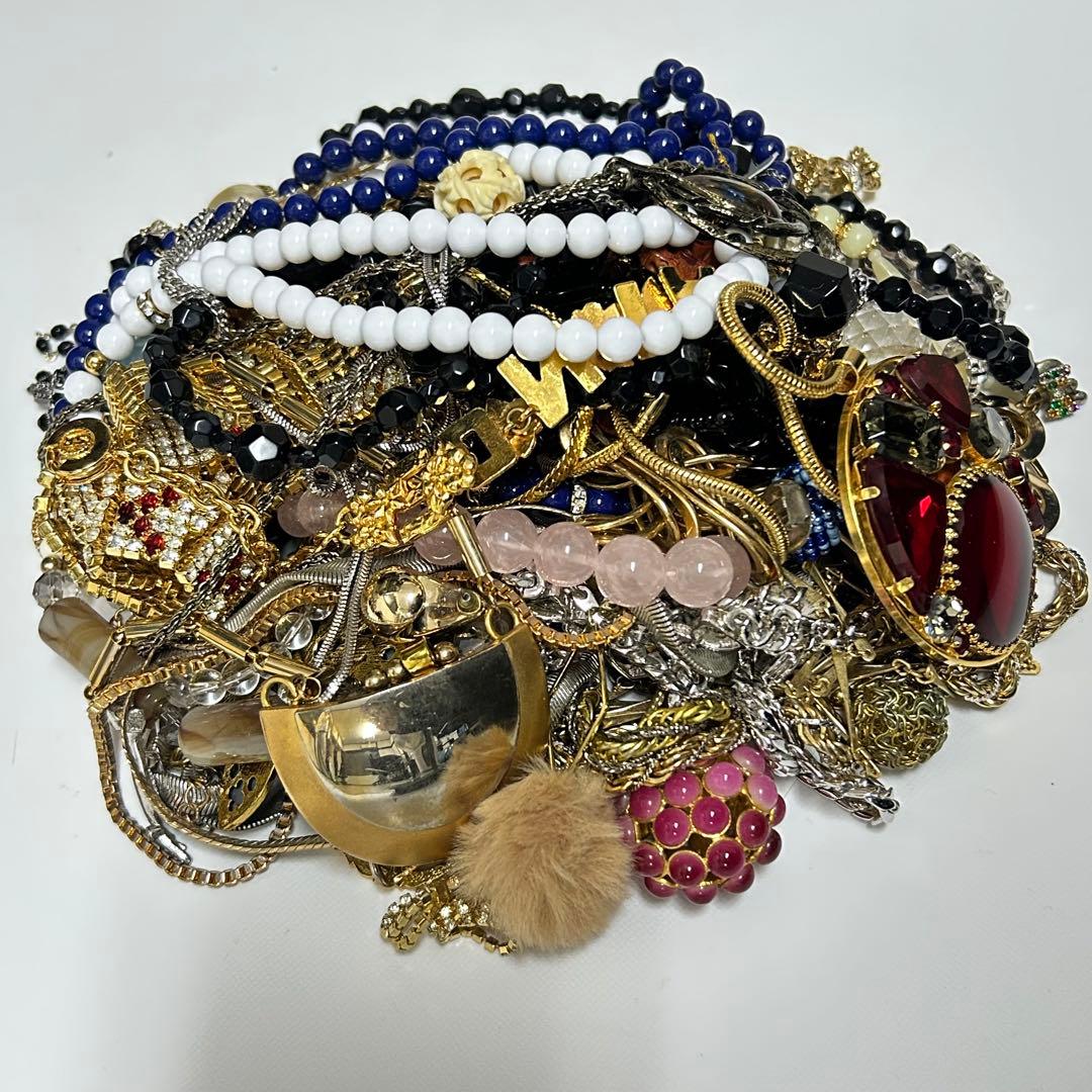 イミテーションまとめ売り　ヴィンテージ　アンティーク　ネックレスレディース【7】