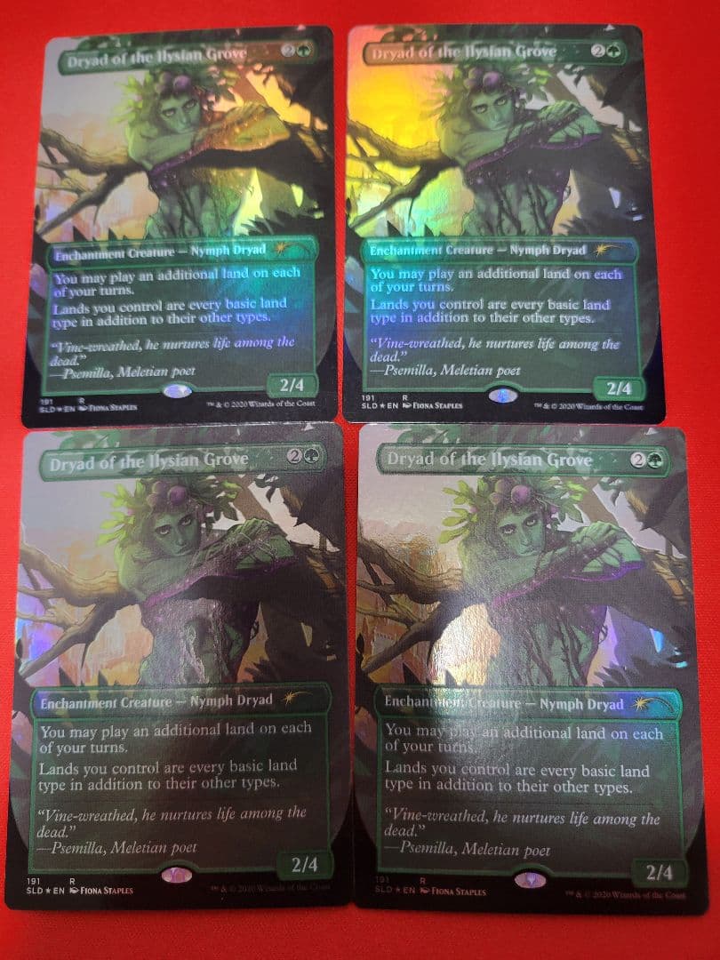 MTG イリーシア木立のドライアド foil