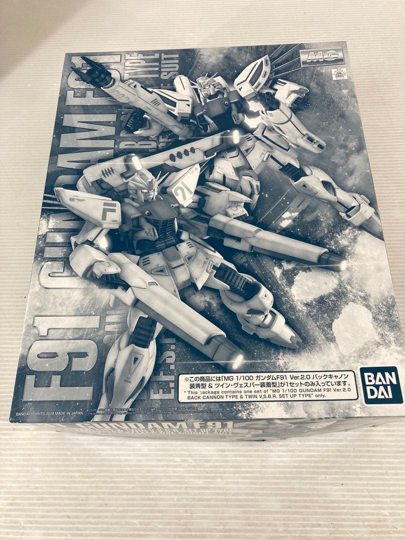 T645 ガンダムF91 Ver2.0 バックキャノン装着型＆ツインヴェスパー装