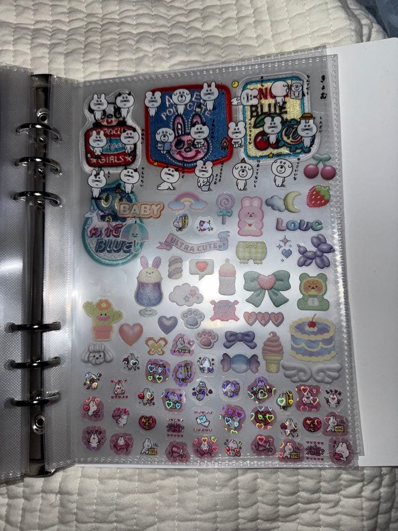 シール帳　完成品　ボンドロシール